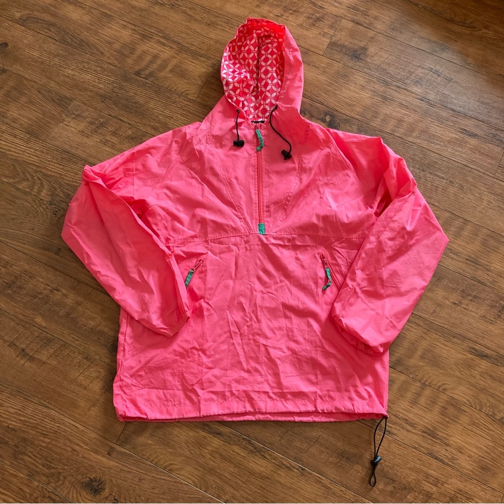 Anna Lane Pullover Jacket Quarter Zip Size Medium MSC Pink Women’s